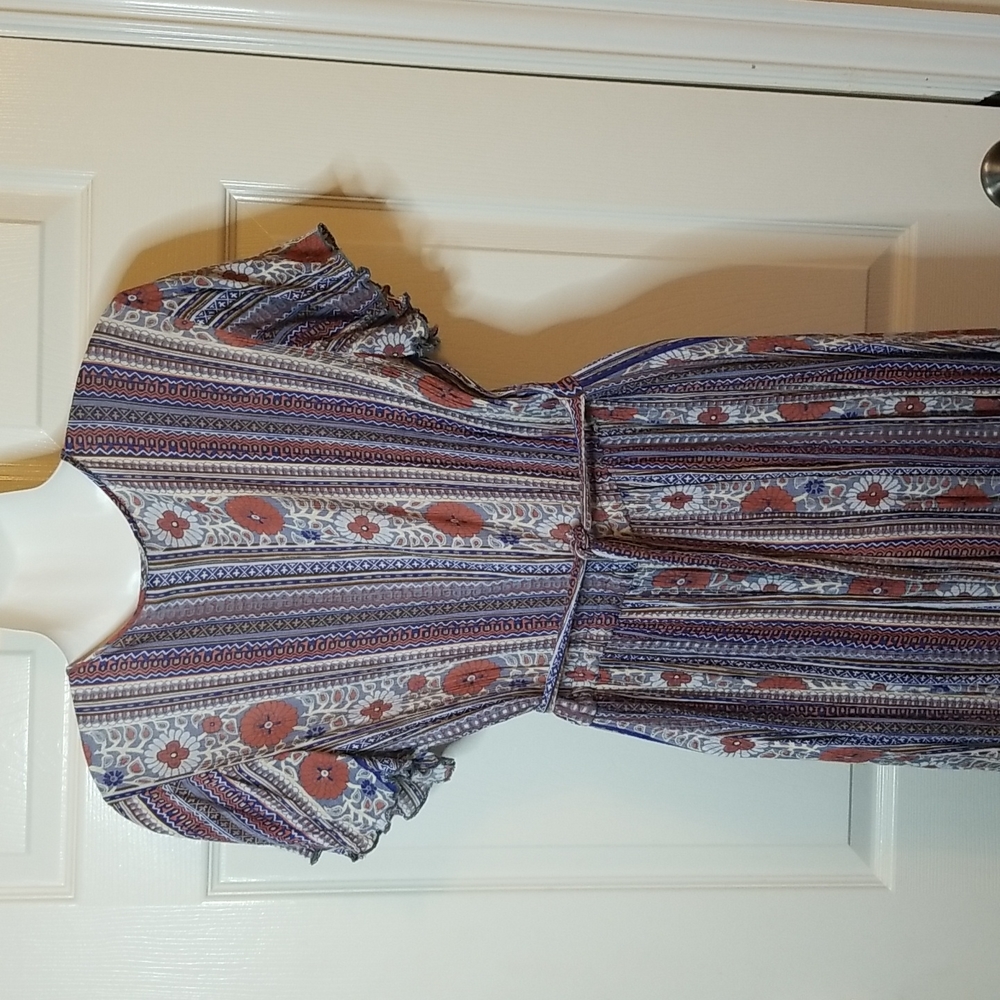 Patrons Of Peace Boho Wrap Maxi Dress - Picture 7 of 16